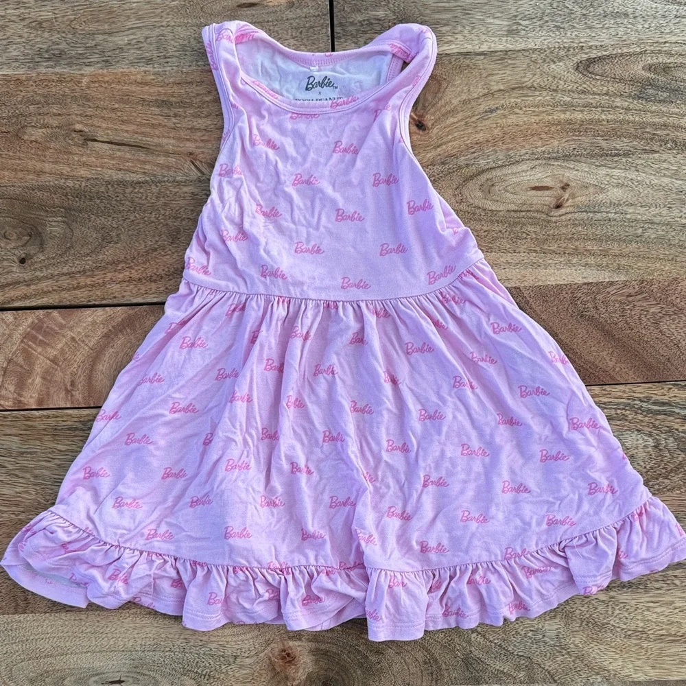 Posh Peanut X Barbie Racer Back Ruffle Dress Size 2T Limited Edition - Picture 1 of 5